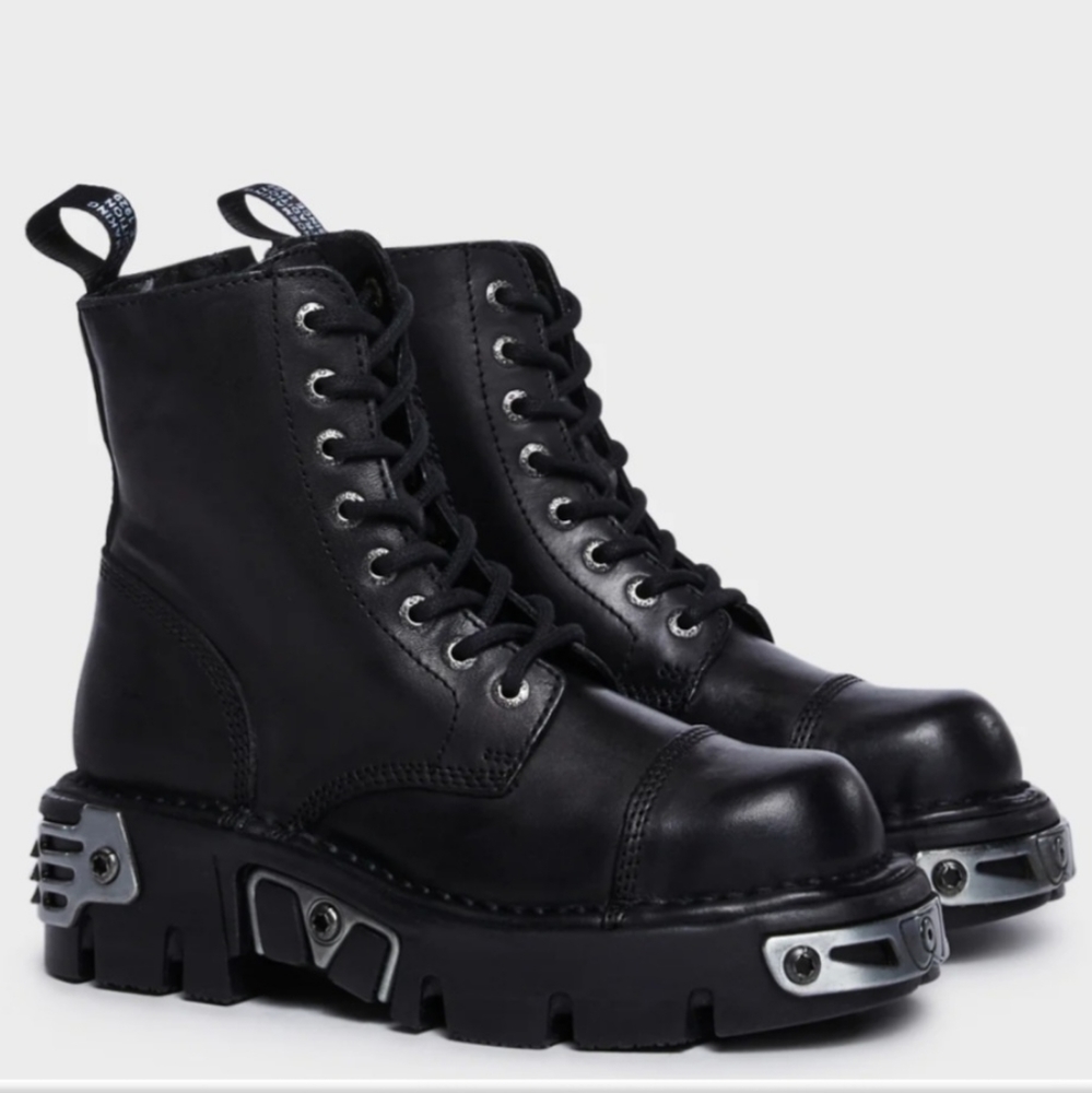 New Rock Reactor Lug Sole Boot